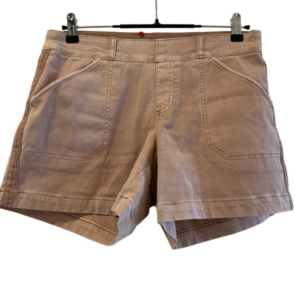 Womens‎ Mauve & Pink Utility Twill Shorts with Side Stripe Detail